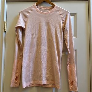 Lululemon Swiftly Tech Long Sleeve Light Pink Size 6